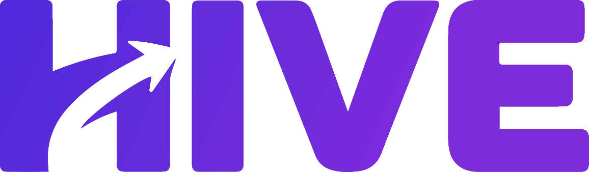 HIVE logo indigo